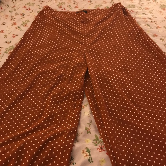 Forever 21 Pants - Flare polka dot pants from Forever 21